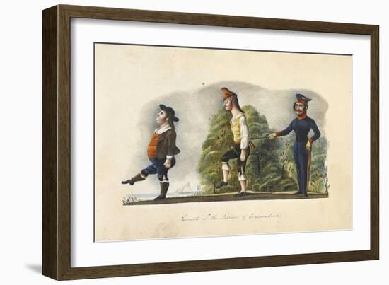 Recruits of the Province of Estremadura-null-Framed Giclee Print