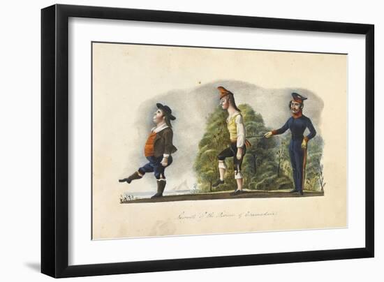 Recruits of the Province of Estremadura-null-Framed Giclee Print