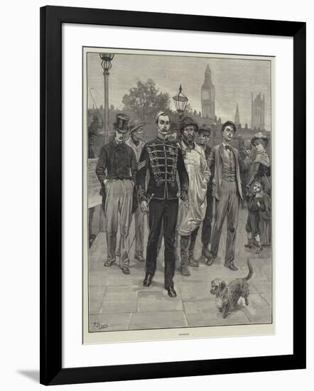 Recruits-Frank Dadd-Framed Giclee Print