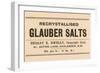 Recrystallized Glauber Salts-null-Framed Art Print