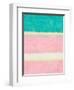 Rectangle Beach Blocks of Color II-SD Graphics Studio-Framed Art Print