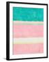 Rectangle Beach Blocks of Color II-SD Graphics Studio-Framed Art Print