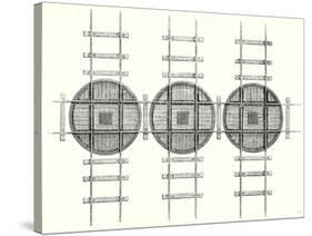 Rectangular Railway Turning Plates-null-Stretched Canvas