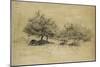 Recto: Chailly, C. 1859-Camille Pissarro-Mounted Giclee Print