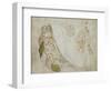 Recto: Studies of Costume-Antonio Pisanello-Framed Giclee Print