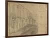 Recto: Study of London Bridge for 'London Bridge on the Night of the Marriage of the Prince and Pri-William Holman Hunt-Framed Giclee Print