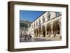 Rector's Palace on Pfred Dvorom, UNESCO World Heritage Site, Dubrovnik, Dalmatia, Croatia, Europe-Frank Fell-Framed Photographic Print