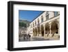 Rector's Palace on Pfred Dvorom, UNESCO World Heritage Site, Dubrovnik, Dalmatia, Croatia, Europe-Frank Fell-Framed Photographic Print