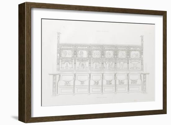 Recueil de dépenses pour la construction du château de Gaillon-null-Framed Giclee Print