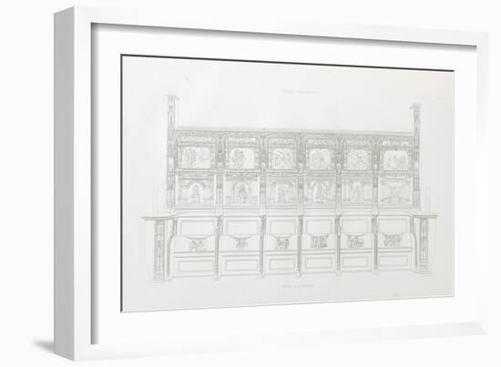 Recueil de dépenses pour la construction du château de Gaillon-null-Framed Giclee Print