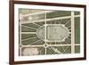 Recueil des châteaux, jardins, bosquets et fontaines de Versailles, Trianon-null-Framed Giclee Print