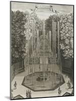 Recueil des "Plans, Profils et Elévations du Château de Versailles..." : planche 38 : vue-Antoine Herisset-Mounted Giclee Print