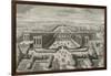 Recueil des "Plans, Profils et Elévations du Château de Versailles..." : planche 47 : vue-Pierre Lepautre-Framed Giclee Print