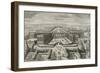 Recueil des "Plans, Profils et Elévations du Château de Versailles..." : planche 47 : vue-Pierre Lepautre-Framed Giclee Print