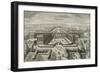 Recueil des "Plans, Profils et Elévations du Château de Versailles..." : planche 47 : vue-Pierre Lepautre-Framed Giclee Print