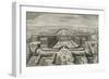 Recueil des "Plans, Profils et Elévations du Château de Versailles..." : planche 47 : vue-Pierre Lepautre-Framed Giclee Print