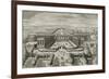 Recueil des "Plans, Profils et Elévations du Château de Versailles..." : planche 47 : vue-Pierre Lepautre-Framed Giclee Print