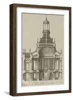 Recueil des "Plans, Profils et Elévations du Château de Versailles..." : planche 6 : coupe-Pierre Lepautre-Framed Giclee Print