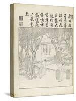 Recueil du Yuzhi gengzhitu "tableau du labourage et du tissage"-null-Stretched Canvas