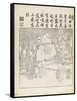 Recueil du Yuzhi gengzhitu "tableau du labourage et du tissage"-null-Framed Stretched Canvas