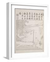 Recueil du Yuzhi gengzhitu "tableau du labourage et du tissage"-null-Framed Giclee Print