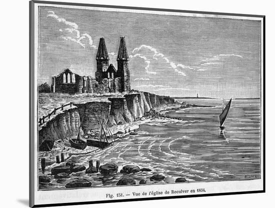 Reculver, Kent-null-Mounted Art Print