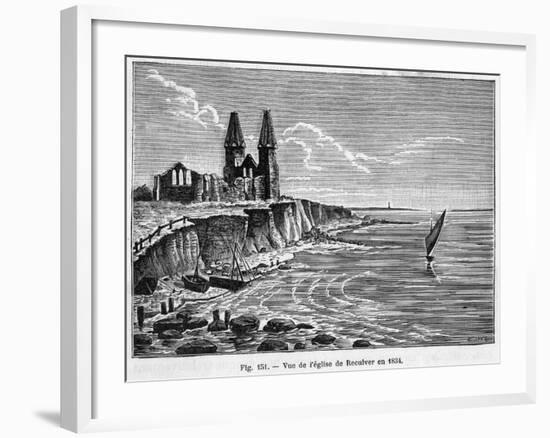 Reculver, Kent-null-Framed Art Print