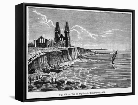 Reculver, Kent-null-Framed Stretched Canvas