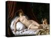 Recumbant Venus with Cupid, 1839-Emil Jacobs-Stretched Canvas