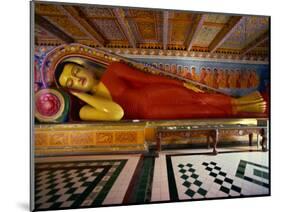 Recumbent Buddha in the Isurumuniya Temple, Anuradhapura, Sri Lanka-David Beatty-Mounted Photographic Print