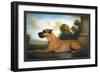 Recumbent Great Dane-Christine Merrill-Framed Premium Giclee Print