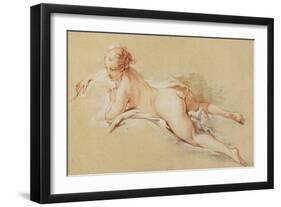 Recumbent Nude-Francois Boucher-Framed Giclee Print