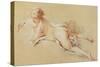Recumbent Nude-Francois Boucher-Stretched Canvas