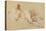 Recumbent Nude-Francois Boucher-Stretched Canvas