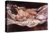 Recumbent Nude-Lovis Corinth-Stretched Canvas