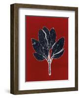 Red 7-Mary Margaret Briggs-Framed Giclee Print