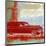 Red Abstract Car-Yashna-Mounted Art Print