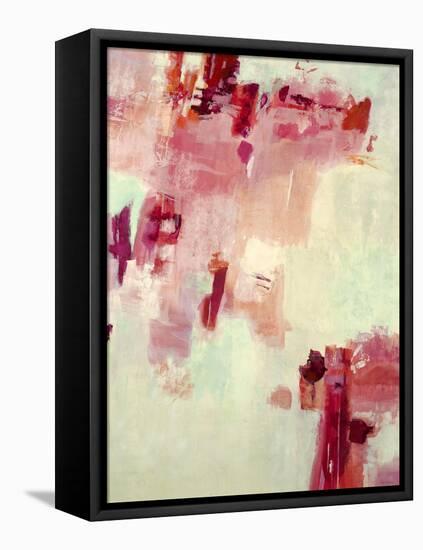 Red Algorithm I-Jill Martin-Framed Stretched Canvas