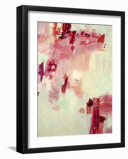 Red Algorithm I-Jill Martin-Framed Art Print