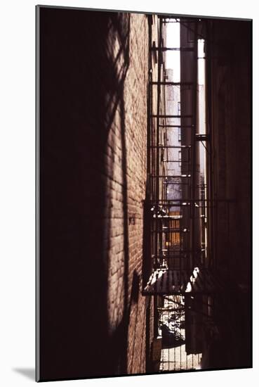 Red Alley-Evan Morris Cohen-Mounted Photographic Print