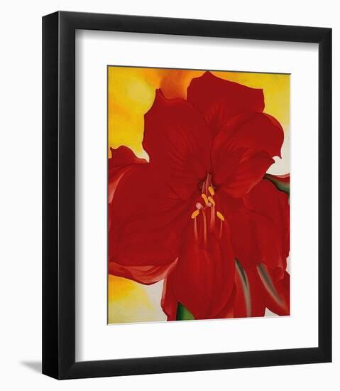 Red Amaryllis, 1937-Georgia O'Keeffe-Framed Art Print
