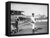Red Ames, NY Giants, Baseball Photo - New York, NY-Lantern Press-Framed Stretched Canvas