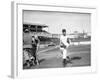 Red Ames, NY Giants, Baseball Photo - New York, NY-Lantern Press-Framed Art Print