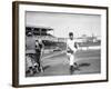 Red Ames, NY Giants, Baseball Photo - New York, NY-Lantern Press-Framed Art Print