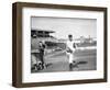 Red Ames, NY Giants, Baseball Photo - New York, NY-Lantern Press-Framed Art Print