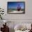 Red Anchor, Lost Seaman Memorial, Aruba-George Oze-Framed Photographic Print displayed on a wall