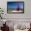 Red Anchor, Lost Seaman Memorial, Aruba-George Oze-Framed Photographic Print displayed on a wall