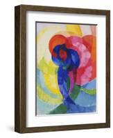 Red and Blue Disks-Frantisek Kupka-Framed Giclee Print