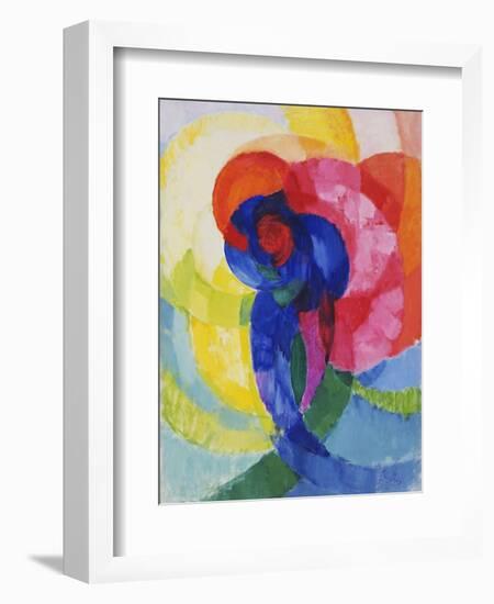 Red and Blue Disks-Frantisek Kupka-Framed Giclee Print