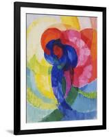 Red and Blue Disks-Frantisek Kupka-Framed Giclee Print